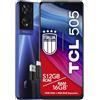 TCL 505 - Smartphone 4G Display 6.75 HD+ 90Hz, 512GB, 16GB RAM (8+8GB RAM expansion), 50Mp Hybrid camera, Android 14, Batteria 5010 mAh, Dual Sim, Ocean Blue, Cavo USB Type-C Aggiuntivo