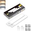 CLAR - Luce LED Sottopensile con Sensore di Movimento, Senza Fili e Ricaricabile, Luce Magnetica per Cucina e Armadio, 20 cm (Pack 2)