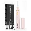 COPPA Piegaciglia Riscaldato, LP-1 Lipstick Type Piegaciglia Elettrico 3-in-1 (Rosa)