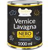 Creative Deco Vernice Lavagna, Nera, per Scritte in Gesso e Disegni | 1000ml | 10 m² / 1L Efficiente | Pittura Opaca per Pareti Legno Metallo Vetro e Altro | a Base d'Acqua | Non Tossica