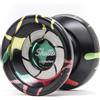YOYO FACTORY YoyoFactory Shutter - Yo-Yo Professionistico in Metallo, Cuscinetto | Alluminio da competizione, profilo a V. Rotazione lunghissima per combo tecniche e fingerspin.