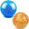 Hymaz Puzzle a sfera 3D Gravity Maze Ball Gifts for 8 9 10 11 12 anni Old Boys Girls and Adults, Hard Challenges Memory Brain Maze Cube Ball Puzzles Games (blu + oro)