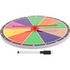 Toyvian Piastra Rotante Lotteria Ruota Prezzo Barra Ruota Soggiorno Gioco Fortuna Ruota Prezzi su Tavolo Ruota Vittoria Ufficio Ruota Di Tombola PVC Numero Bambino Leggio