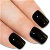 Bling Art Unghie finte Bling Art Nero Lucidato 24 Squoval Medio Finte punte in acrilico con colla