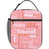Naispanda Borsa Porta Pranzo Personalizzabile con Foto e Scritte, Portatile Borsa Termica Pranzo al Sacco con Rivestimento Isolante a Prova di perdite Per Scuola, Ufficio, Lavoro, Picnic , DIY Disegna il Tuo