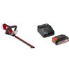Einhell Tagliasiepi a batteria GC-CH 18/40 Li Solo Power X-Change (18 V, 40 cm lunghezza di taglio)+PXC Starter Kit 18 V, Batteria 2,5 Ah E Caricabatteria Power X-Change