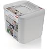 reer SafeContainer Scatola portaoggetti | Protezione da piccole parti pericolose | Chiusura sicura per bambini | Antiscivolo | Chiusura sicura di pastiglie detergenti, batterie, medicinali ecc. |