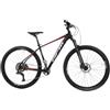 Generico BICI MTB 29 UOMO BICICLETTA 9 X 1 VELOCITA' MTB DOPPIO DISCO FRENO IDRAULICO (Nero)