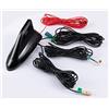 Vecys Antenna a Pinna Squalo DAB DAB + Sistema Navigazione GPS Autoradio Digitale Antenna Amplificata Ccombinata Radio Stereo Auto FM/AM Tetto Auto SMB Fakra Z Fakra B Adattatore RG174 Cavo 5M