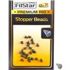 PRO FILSTAR Set di 25 Tappi in Gomma per Ami da Pesca - Perline di Gomma da Pesca per Ganci - Perline in Silicone - Tappi per Amo da Pesca - Accessori Pesca - Carpfishing - Attrezzatura Pesca Carpa