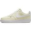 NIKE Court Vision Low Next Nature, Sneaker Donna, White/Pale Ivory-Black, 36.5 EU