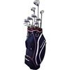 Wilson Profile Completo Donna Car, Set, Navy/Rosa Oro/Argento, Standard