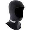 Cressi Guardian Peaked Hood Unisex 2mm 2XL/6 - Cappuccio Unisex con Visiera in Neoprene Bifoderato 2mm, Progettato per Gli Sport Acquatici di Superficie, Nero, 2XL/6, Unisex