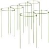 COM-FOUR® 6x Portafiori e perenni 28cm - supporto cespuglio rotondo - supporto cespuglio per fiori, viticci e piante perenni - Ø 14 cm