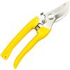 NUZAMAS - Cesoie da potatura bypass, 20,3 cm, in acciaio inox, per giardinaggio, per arbusti e siepi, forbici da giardino, colore: giallo