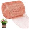 WUQNGI Rete in Rame, 12.7cm x 6m Rete Anti Lumache, Doppio Strato Barriera Anti Lumache, Repellente Lumache Giardino per Il Controllo di Lumache, Parassiti e Uccelli