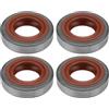 EMSea 4 Pezzi Kit Paraolio Albero Motore 9640 003 1195 Compatibile con Stihl FS80 FS85 FS90 FS120 FS200 FS250 Decespugliatore Trimmer 12x22,2x5mm