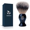 Echolly - Pennello da barba per casa o viaggio, con manico in acrilico, progettato per la migliore rasatura della tua vita per rasoio di sicurezza, perfetto come regalo per gli uomini