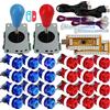 SJ@JX Arcade Game Controller USB Encoder 2 Player Gamepad Microswitch Button 8way Joystick for Nintendo Switch PC PS3 Retropie Raspberry Pi MAME