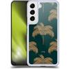 Head Case Designs Licenza Ufficiale Cat Coquillette Oasi di Palme Fauna Tropicale Custodia Cover Dura per Parte Posteriore Compatibile con Samsung Galaxy S22 5G