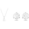 Swarovski Solitaire Collection, Collana & Orecchini