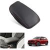 GAFAT Compatibile con Skoda Kamiq 2019-2024 2025 Copertura per Bracciolo Centrale, Kamiq 2024 Bracciolo Protezione Microfibra PU Pelle Imbottitura, Kamiq Accessori 2024 (Rosso)