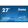 iiyama ProLite T2755MSC-B1 Monitor PC 68,6 cm (27") 1920 x 1080 Pixel Full HD LED Touch screen Da tavolo Nero