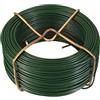 Meister Sunflower FLOR78610 Filo, Ferro, Plastificato, 1.4 mm x 50 mt, Verde