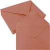 JAGERGREEN 50 Pezzi Busta da Lettera Arancione B6 137 x 194 mm, 150 g/m²