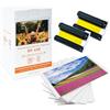 MarkField RP-108 Compatibile con Canon Selphy CP1500 108 Carta fotografica e 2 cartucce d'inchiostro, RP-108in 10 cm x 15 cm ink/paper set, per Selphy CP1500 CP1300 CP1200 CP1000 CP910 CP820, 4 x 6