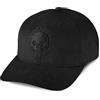 HARLEY-DAVIDSON Willie G® Cappello da Baseball con Logo Teschio Cappello da Motociclista Basecap Berretto con Fascia Elastica, Taglia S