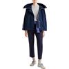 United Colors of Benetton Giubbino 2OGZDN07S Giacca, Blu, M Donna