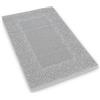 Casatessile Barocco tappeto bagno, Tappetino in spugna di Cotone, 60x90 cm. - GRIGIO