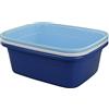 Fosly Rettangolare Bacinella in Plastica per lavabo, Set di 3