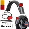 Yungeln Parafango Monopattino Elettrico xiaomi, parafango Posteriore per Scooter Elettrico, parafango Posteriore Compatibile con xiaomi M365 S1 PRO Pro2 Essential Monopattino Elettrico
