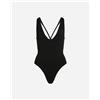 Calvin Klein Jeans Doppio Elastic W - Costume Mare - Donna - Nero