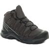 Salomon Scarpa da Trekking Uomo Salomon X-Adventure Recon Mid Goretex Nero Grigio