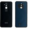 iYAiYO Coperchio Posteriore Vetro con Lente Camera per Huawei Mate 20 Lite Parte di Ricambio della Alloggiamento Coperchio Batteria Posteriore con Adesivo preinstallato-Nero