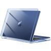 MOSISO Custodia Compatibile con MacBook Air 13 Cover M4 M3 M2 2025 2024 2023 2022 A3240 A3113 A2681,per MacBook Air 13,6'' display Liquid Retina Protezione Plastica Rigida Case, Cristallo Mezzanotte
