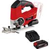 Einhell TE-JS 18 Li - Solo Seghetto, Senza Batteria e Caricabatteria+Einhell 4512097 Starter-Kit
