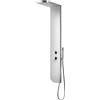OGOMONDO Finitura- Cromo Lucido, CONFEZIONE 1 *** Colonna doccia acciaio inox 4 funzioni getto a cascata 4 bocchette idro lombari l20xp50xh150 005