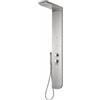 OGOMONDO Finitura- Spazzolato, CONFEZIONE 1 *** Colonna doccia acciaio inox 3 funzioni 4 bocchette idro lombari l20xp50xh150 005b