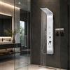 OGOMONDO Finitura- Cromo Lucido, CONFEZIONE 1 *** Colonna doccia 007 4 funzioni acciaio inox 3 bocchette idro lombari 20x53x150 cm