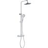 OGOMONDO Pezzi 1 *** Colonna doccia slot termostatica cromata 2 funzioni soffione doccetta tondo