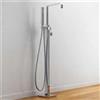 OGOMONDO Gruppo vasca 006 rubinetto incasso pavimento vasche free standing ottone