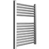 OGOMONDO Misure H680xL500xI450 14 TUBI, Pezzi 1 *** Termoarredo cromato bagno in acciaio calorifero termosifone scaldasalviette