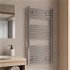 OGOMONDO Misure H1120xL500xI450 21 TUBI, Pezzi 1 *** Termoarredo bagno a muro in acciaio cromato per scaldasalviette