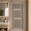 OGOMONDO Misure H1650xL500xI450 31 TUBI, Pezzi 1 *** Termoarredo bagno a muro in acciaio cromato per scaldasalviette