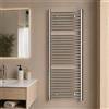 OGOMONDO Misure H1650xL600xI550 31 TUBI, Pezzi 1 *** Termoarredo bagno a muro in acciaio cromato per scaldasalviette