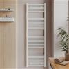 OGOMONDO Misure H1800xL550xI500 33 TUBI, Pezzi 1 *** Termoarredo bianco per bagno in acciaio calorifero termosifone scaldasalviette